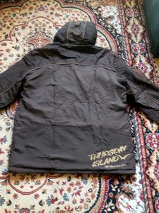 Stylish Men's Brown Winter Jacket brand Thursday I