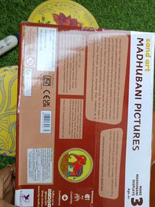Madhubani Sand Art Kit(2 boards unused)