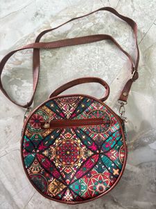 Boho Round Sling Bag ❤️