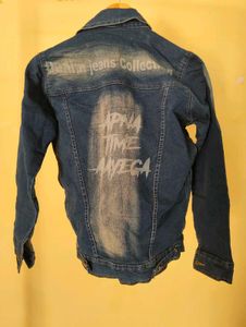 Distressed Denim Jacket