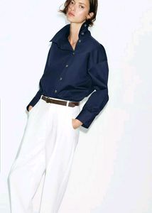 🏷 Zara Off-White Wide Leg Pants