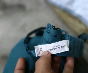 Teal Ribbed Bra