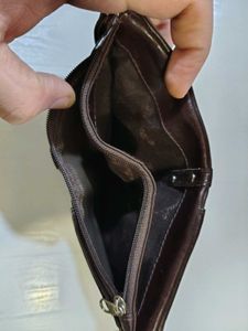 Pure Leather 12 pocket wallet, Men's / Women's