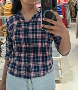 Classic Plaid Button-Down Shirt