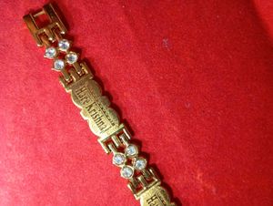 2 Vintage Gold Tone Bracelets