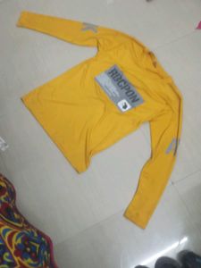 Yellow Long Sleeve T-Shirt