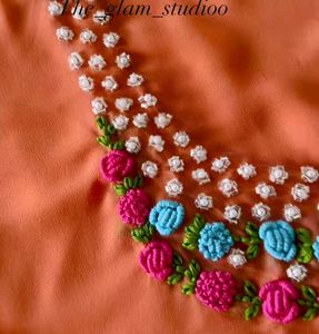 Hand Embroidered Suit