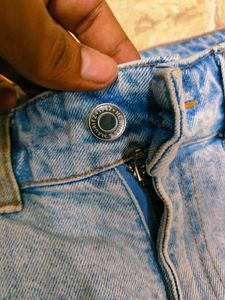 Light Wash Wide Leg Jeans