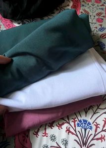 korean Solid Color women shirt - Set of 3