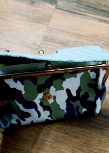 Blue Camo Bunny purse 👛
