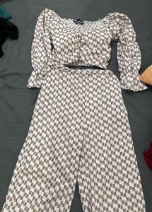 Patterned Two-Piece Set