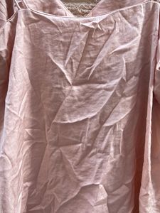 Light Pink Lace Trim Cami