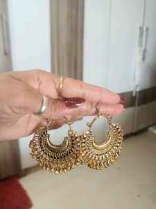 combo🫰Boho Jhumka Earrings Set   free surprise gi