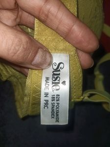 New Olive Colour Net Bra..