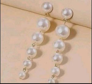 Elegant Pearl Drop Earrings