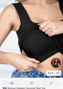 Black Shapewear Tank Top with tagg not used at all