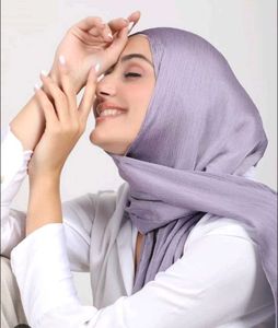 Beautiful Lavender  Stain Hijab dupatta