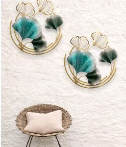 Pack Of 2 Metal Wall Hanging