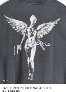 Vintage Nirvana "In Utero" Graphic Sweatshirt