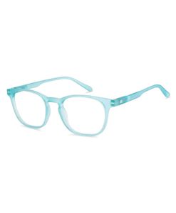 Blue Tinted Eyeglasses with Case