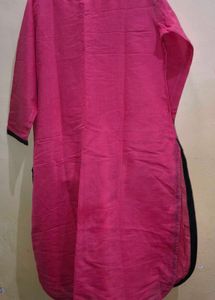 XXL Pink &amp; Black  Only Kurta It's New