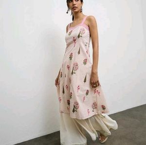 kurta cum dress Westside cute floral off shoulder