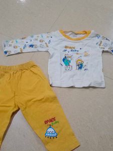 Cucumber Baby Tee with pant