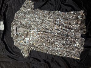 zara -Sparkling Sequin Party Dress-size-M/L