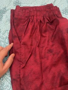 Red cord set (2 piece)