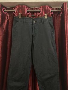 Men's Dark Blue Chinos