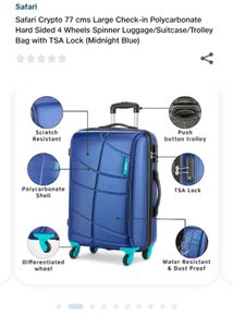 Safari Suitcase Large Size