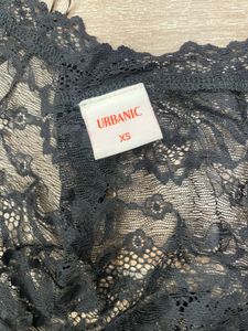 Black Lace Corset