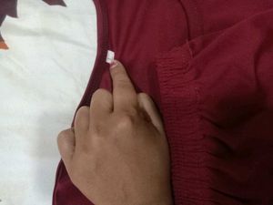 Maroon Graphic T-Shirt &amp; Shorts Set