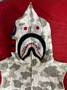 BAPE Shark Full Zip Hoodie Camo