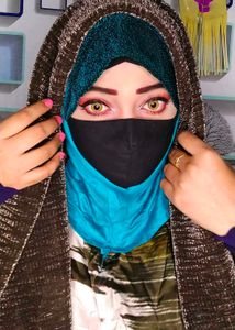 Stylish Hijab Grey Colour