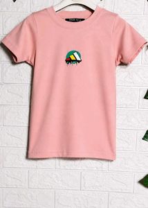 Pink Graphic T-Shirt