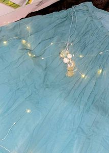 Bohemian Teal Tiered frock