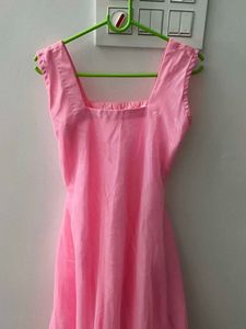 Pink Polka Dot Dress