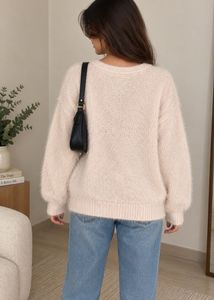 Cozy Fuzzy Knit Sweater