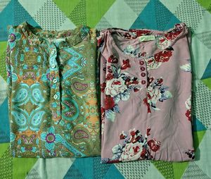Combo of 2 Women's Kurtas