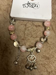 Charming Beaded Bracelet with Cloud Charm