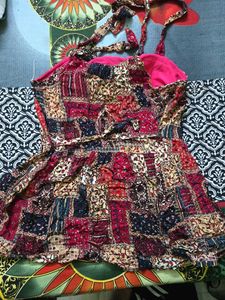 Boho Patchwork short kurti