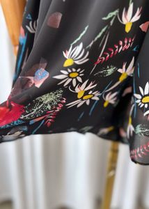 Floral Print V-Neck Romper