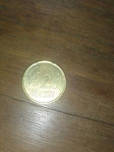 20 Euro Cent Rupees