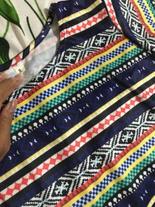 Vibrant Multi-Colored One-Piece Dress