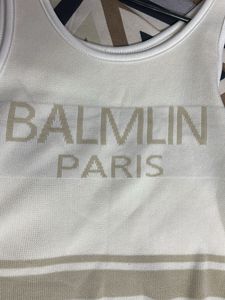 Balmain Paris Knit Tank Top