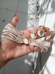 Elegant Kundan Choker Necklace Set