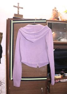 Lavender Zip-Up Hoodie