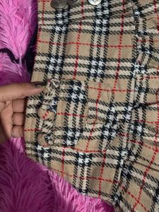 Plaid Mini Skirt