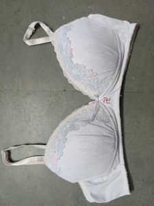 Comfortable White Bra